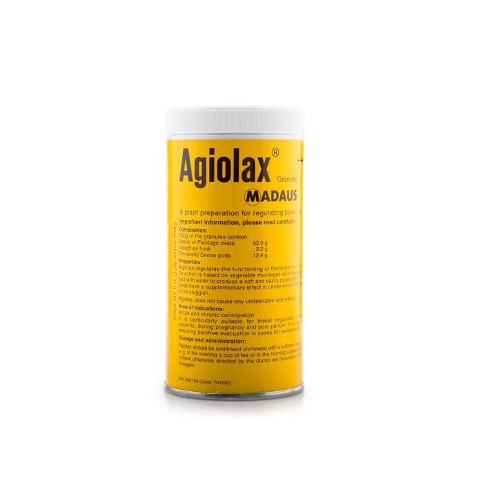 Agiolax Grains Laxative 250 g اجيولاكس الحل الآمن لعلاج حالات الامساك