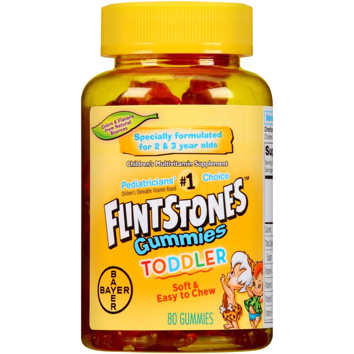 Flintstones Toddler Gummies متعددة الفيتامينات لدعم صحة الاطفال