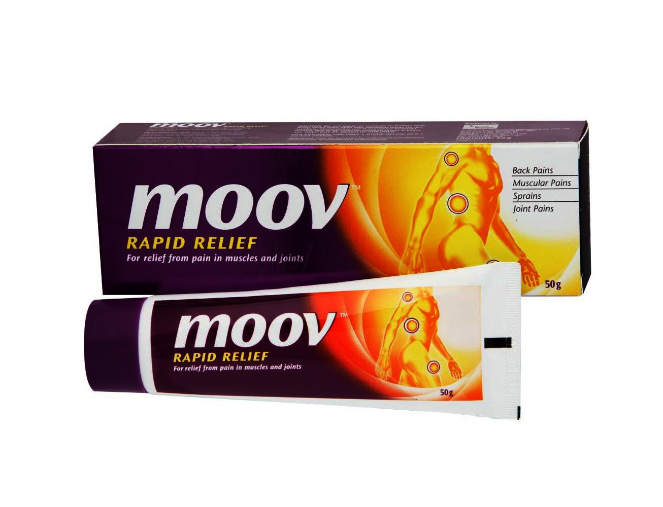 Original Rapid Relief 100 G Moov Cream لتخفيف الآلم