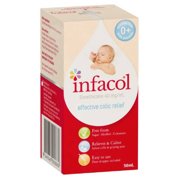 INFACOL مضاد الانتفاخ والغازات لدى الطفل حديثي الولادة والرضع