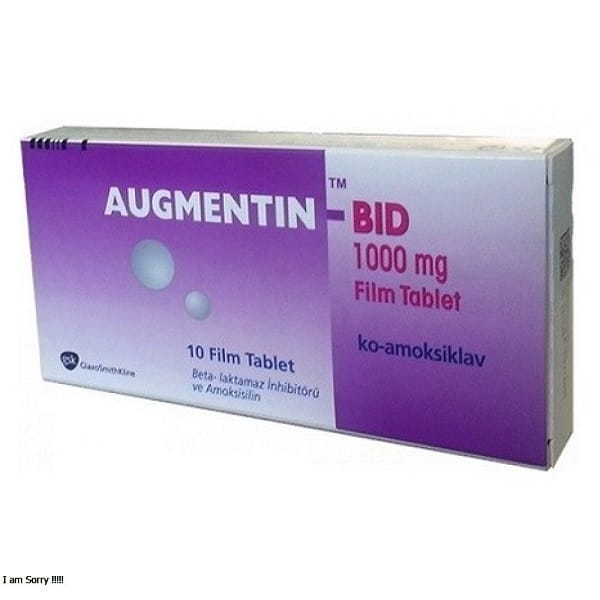 Augmentin BID 1000 mg