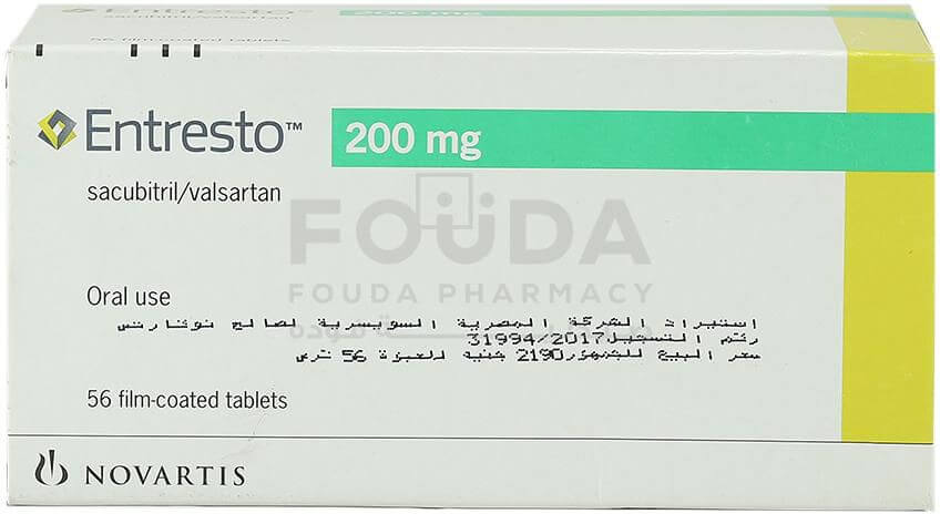 tab 56 Entresto 200 mg